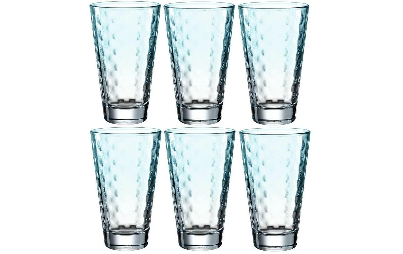Leonardo Verre Optic Pastell 300 Ml, 6 Pièce/s, Menthe - Verres à Boire 3 Leonardo Verre Optic Pastell 300 Ml, 6 Pièce/s, Menthe - Verres à Boire