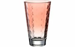 Alternative view of Leonardo Verre Optic Pastell 300 Ml, 6 Pièce/s, Rouge - Verres à Boire