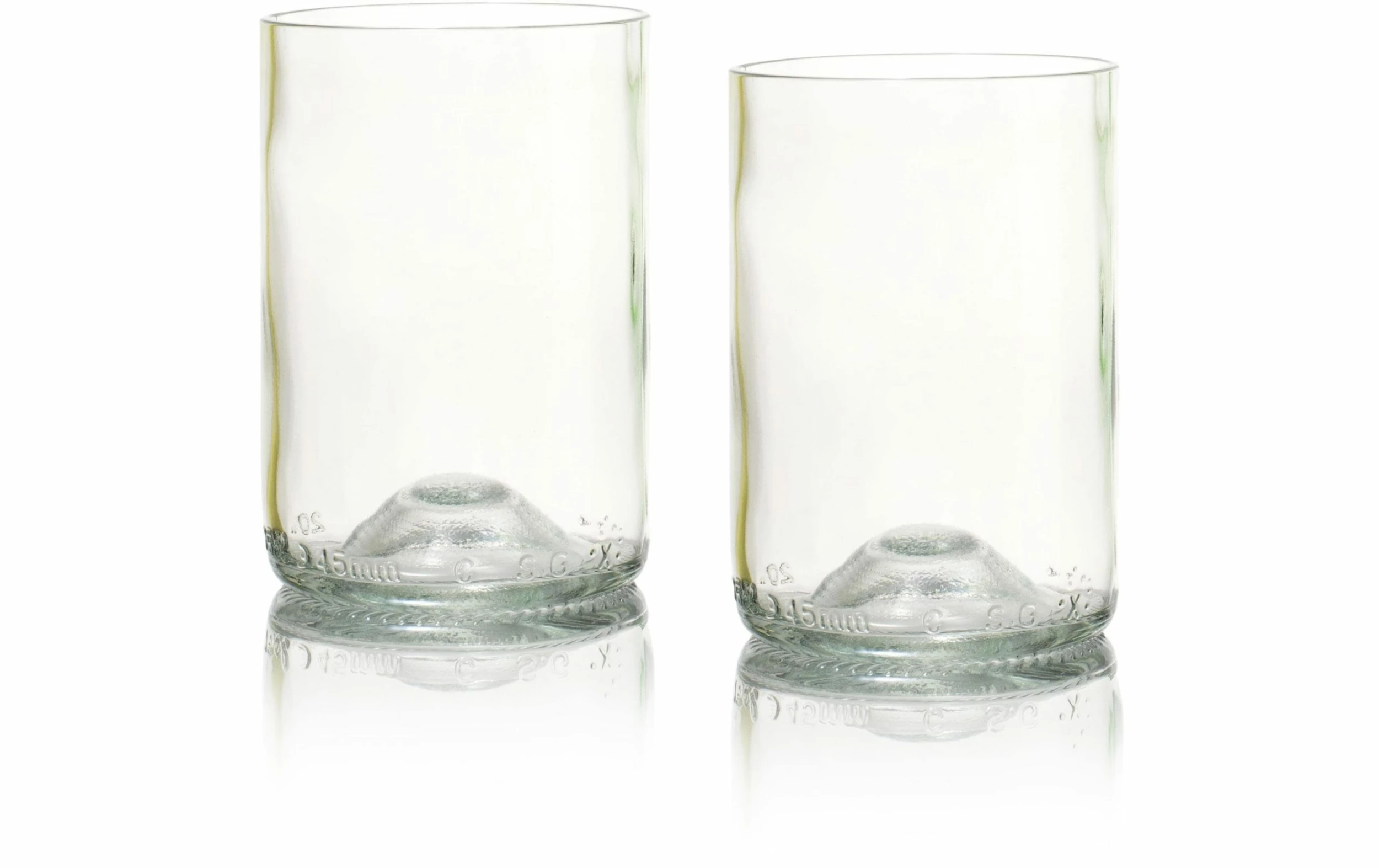 Rebottled Verre 330 Ml, 2 Pièce/s, Transparent - Verres à Boire 3 Rebottled Verre 330 Ml, 2 Pièce/s, Transparent - Verres à Boire