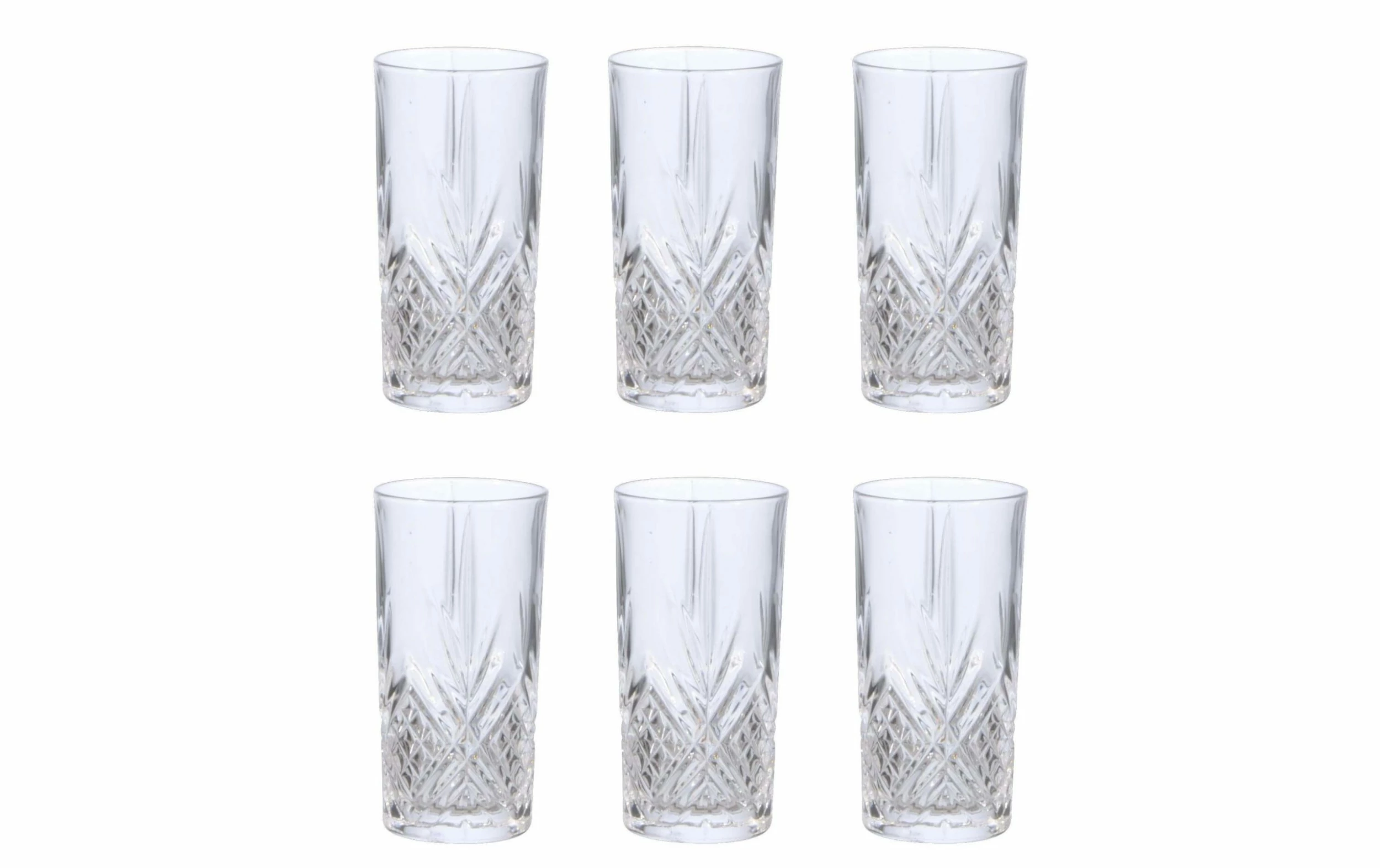 Arcoroc Verre Broadway 280 Ml, 6 Pièce/s, Transparent - Verres à Boire 3 Arcoroc Verre Broadway 280 Ml, 6 Pièce/s, Transparent - Verres à Boire