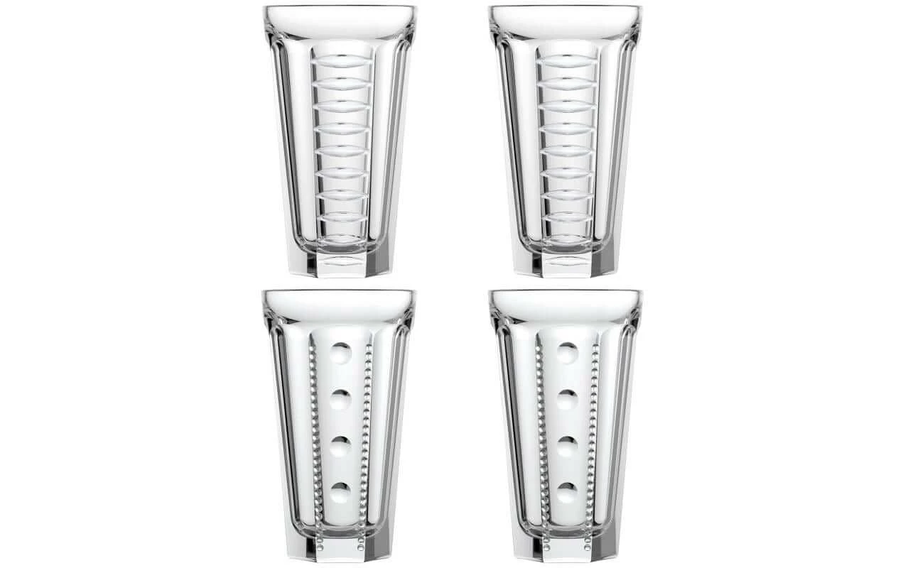 La Rochère Verre à Long Drink Saga 340 Ml, 4 Pièce/s, Transparent - Verres à Cocktail 3 La Rochère Verre à Long Drink Saga 340 Ml, 4 Pièce/s, Transparent - Verres à Cocktail