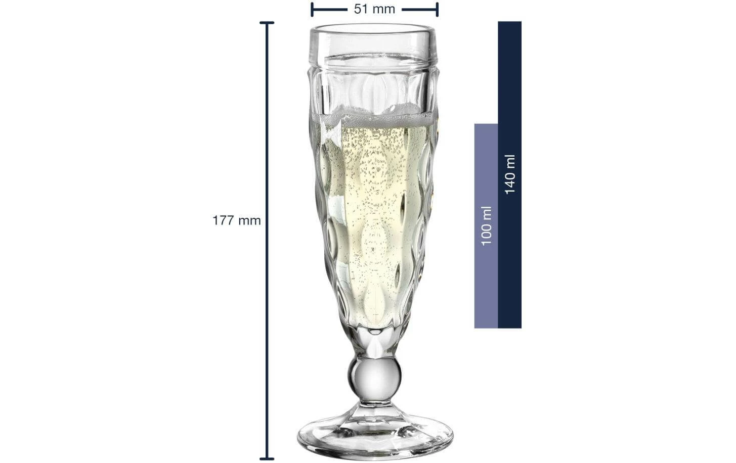 Leonardo Verre à Champagne Brindisi 140 Ml, 6 Pièce/s, Transparent - Verres à Champagne 5 Leonardo Verre à Champagne Brindisi 140 Ml, 6 Pièce/s, Transparent - Verres à Champagne – Image 3