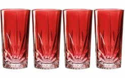 Leonardo Verre à Long Drink Capri 390 Ml, 4 Pièce/s, Rouge - Verres à Cocktail
