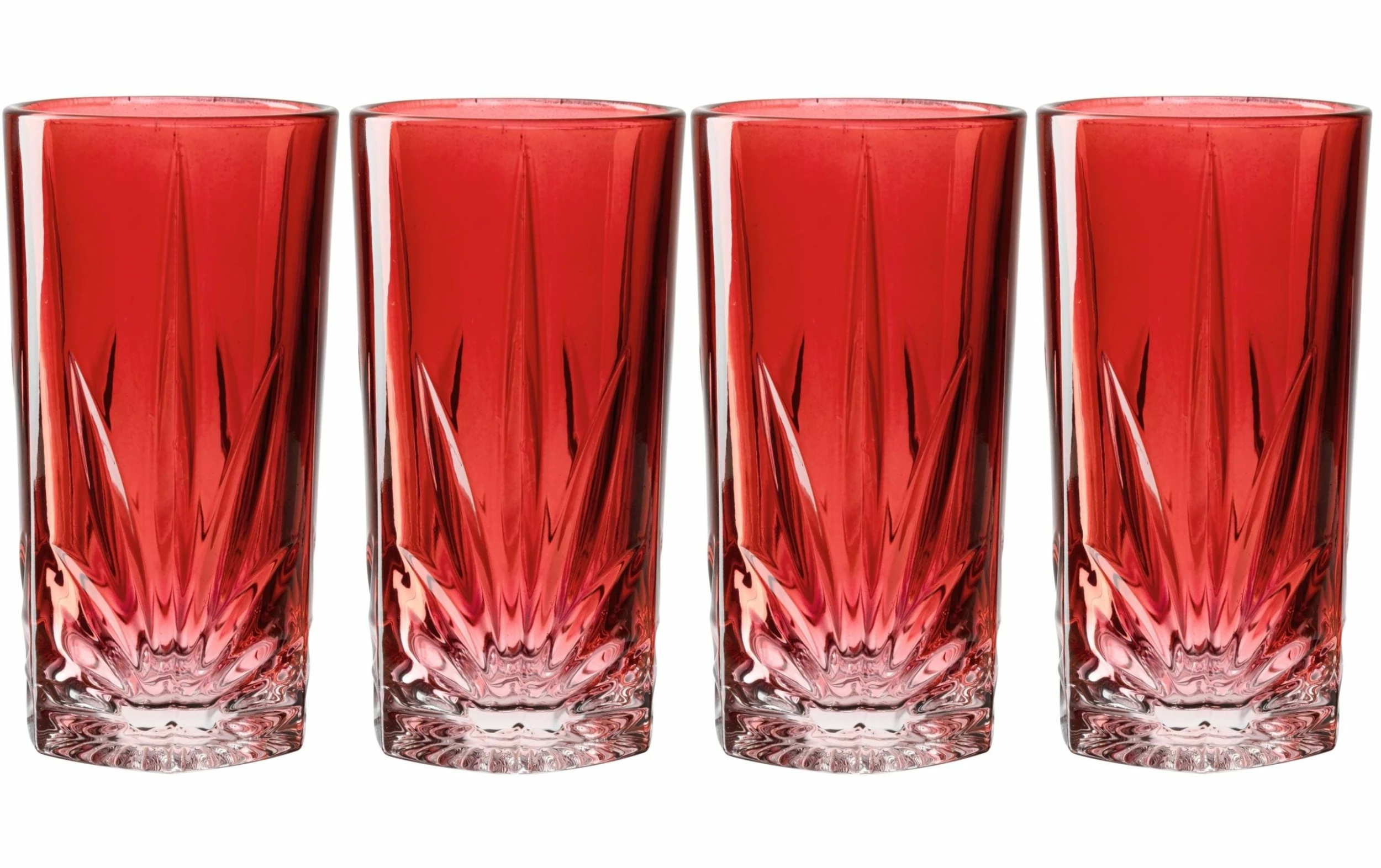 Leonardo Verre à Long Drink Capri 390 Ml, 4 Pièce/s, Rouge - Verres à Cocktail 3 Leonardo Verre à Long Drink Capri 390 Ml, 4 Pièce/s, Rouge - Verres à Cocktail