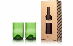 Alternative view of Rebottled Verre 330 Ml, 2 Pièce/s, Vert - Verres à Boire