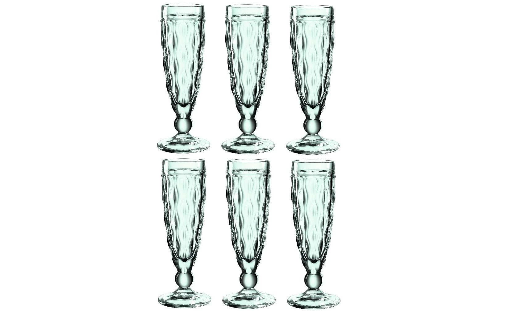 Leonardo Verre à Champagne Brindisi 140 Ml, 6 Pièce/s, Vert - Verres à Champagne 3 Leonardo Verre à Champagne Brindisi 140 Ml, 6 Pièce/s, Vert - Verres à Champagne