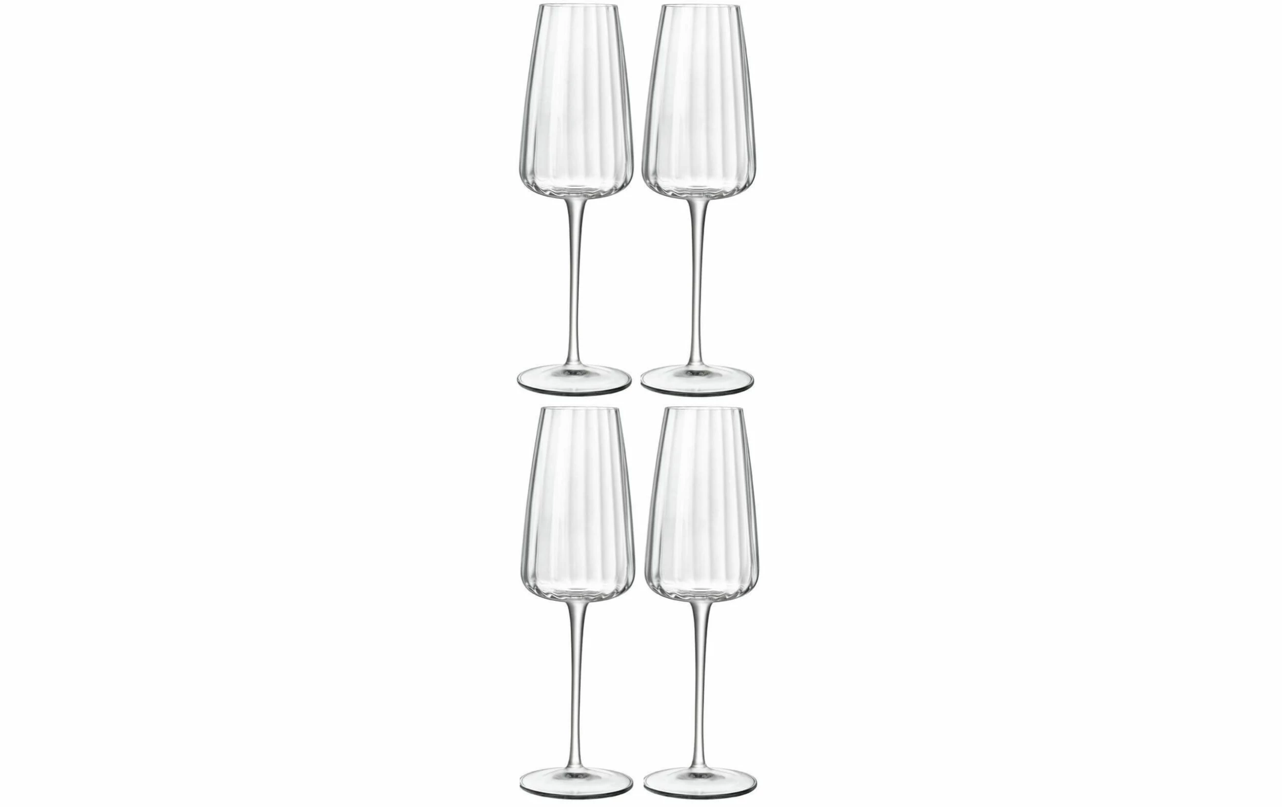 Luigi Bormioli Verre à Champagne Optica 210 Ml, 4 Pièce/s, Transparent - Verres à Champagne 3 Luigi Bormioli Verre à Champagne Optica 210 Ml, 4 Pièce/s, Transparent - Verres à Champagne