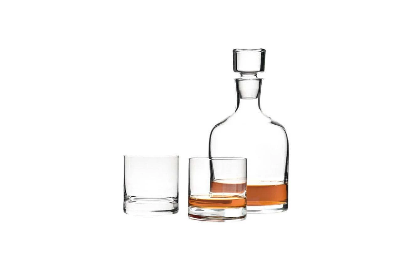 Leonardo Set à Whisky Ambrogio 1.5 L 3 Parties, Transparent - Verres à Whisky 3 Leonardo Set à Whisky Ambrogio 1.5 L 3 Parties, Transparent - Verres à Whisky