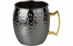 Paderno Gobelet à Cocktail Moscow Mule 500 Ml, 1 Pièce/s, Anthracite - Verres à Cocktail