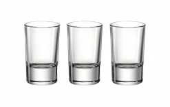 Montana Verre à Schnaps Base 40 Ml, 3 Pièce/s, Transparent - Verres à Schnaps Et à Liqueur