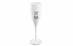 Koziol Verre à Champagne Superglas GRL PWR 100 Ml, 1 Pièce/s, Blanc - Verres à Champagne