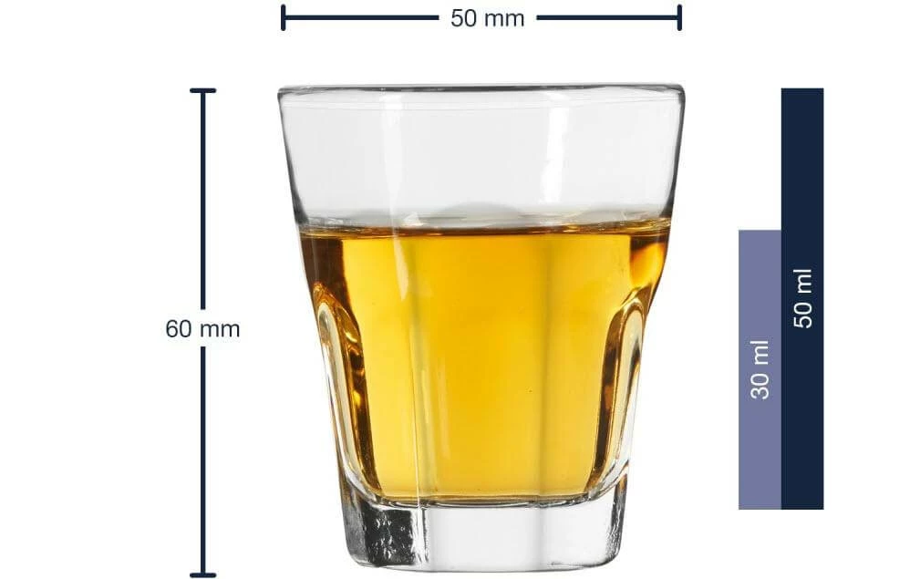 Leonardo Verre à Schnaps Stamper, Rock 50 Ml, 6 Pièce/s, Transparent - Verres à Schnaps Et à Liqueur 4 Leonardo Verre à Schnaps Stamper, Rock 50 Ml, 6 Pièce/s, Transparent - Verres à Schnaps Et à Liqueur – Image 2