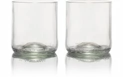 Rebottled Verre à Whisky 230 Ml, 2 Pièce/s, Transparent - Verres à Whisky