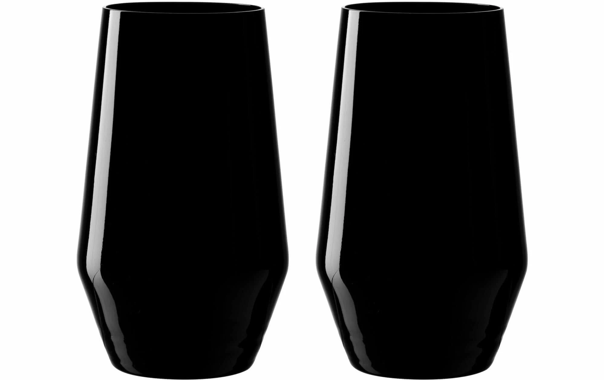 Leonardo Verre Etna 365 Ml, 2 Pièce/s, Noir - Verres à Boire 3 Leonardo Verre Etna 365 Ml, 2 Pièce/s, Noir - Verres à Boire