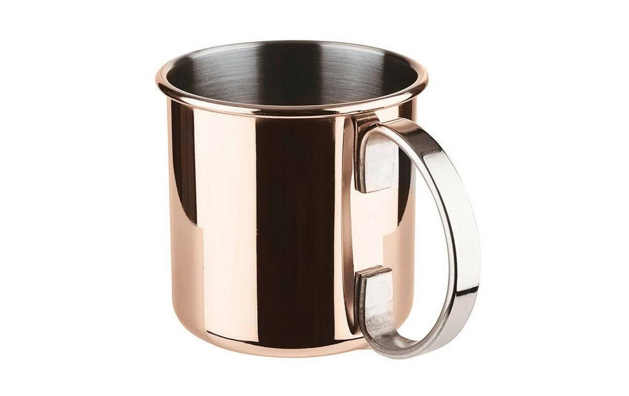 Paderno Gobelet à Cocktail Moscow Mule Plat, 500 Ml, 1 Pièce/s, Cuivre - Verres à Cocktail 3 Paderno Gobelet à Cocktail Moscow Mule Plat, 500 Ml, 1 Pièce/s, Cuivre - Verres à Cocktail