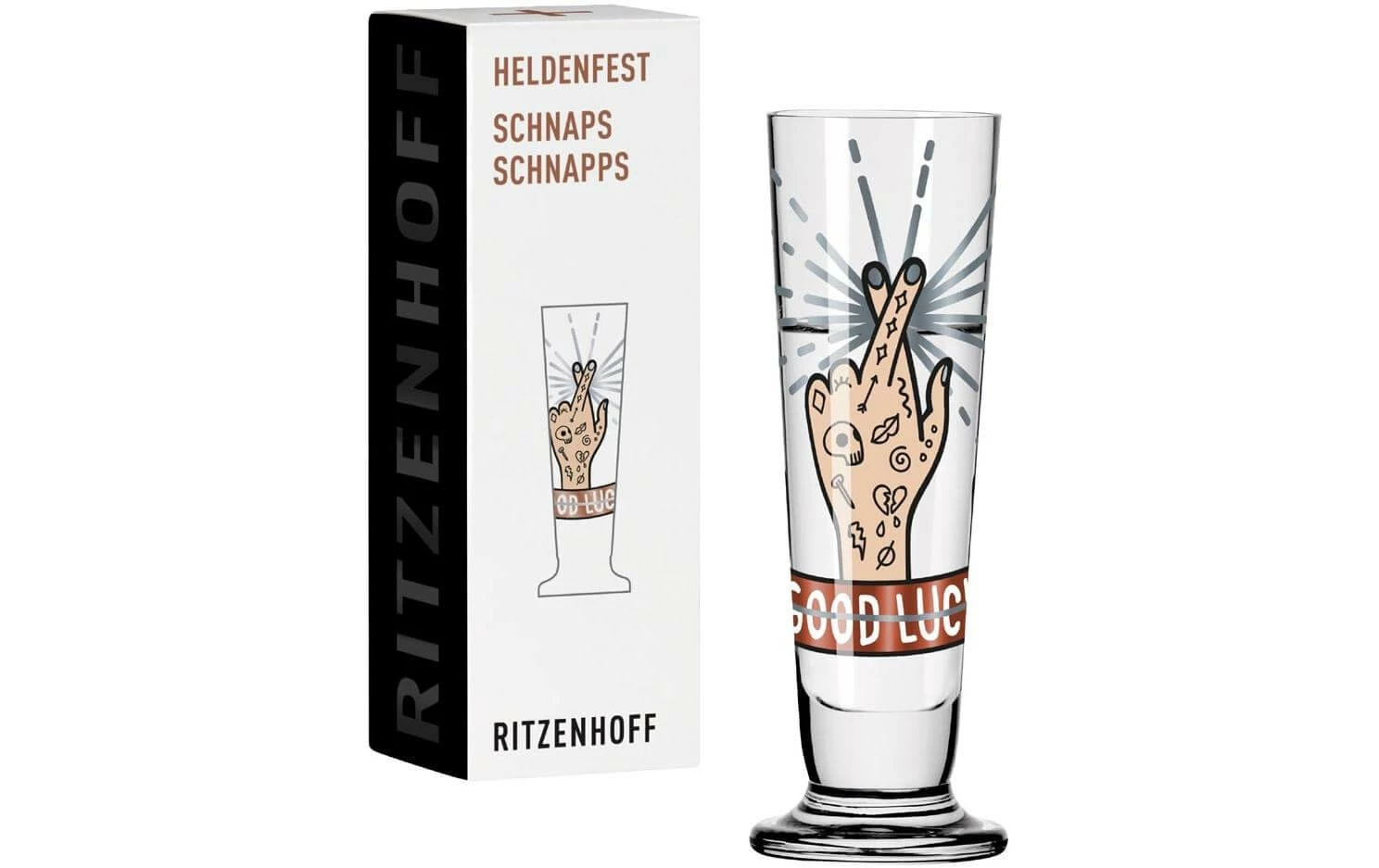 Ritzenhoff Verre à Schnaps Fête Des Héros No. 3 - Pietro Chiera 52 Ml - Verres à Schnaps Et à Liqueur 5 Ritzenhoff Verre à Schnaps Fête Des Héros No. 3 - Pietro Chiera 52 Ml - Verres à Schnaps Et à Liqueur – Image 3