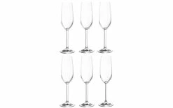 Montana Verre à Champagne Pure 200 Ml, 6 Pièce/s, Transparent - Verres à Champagne