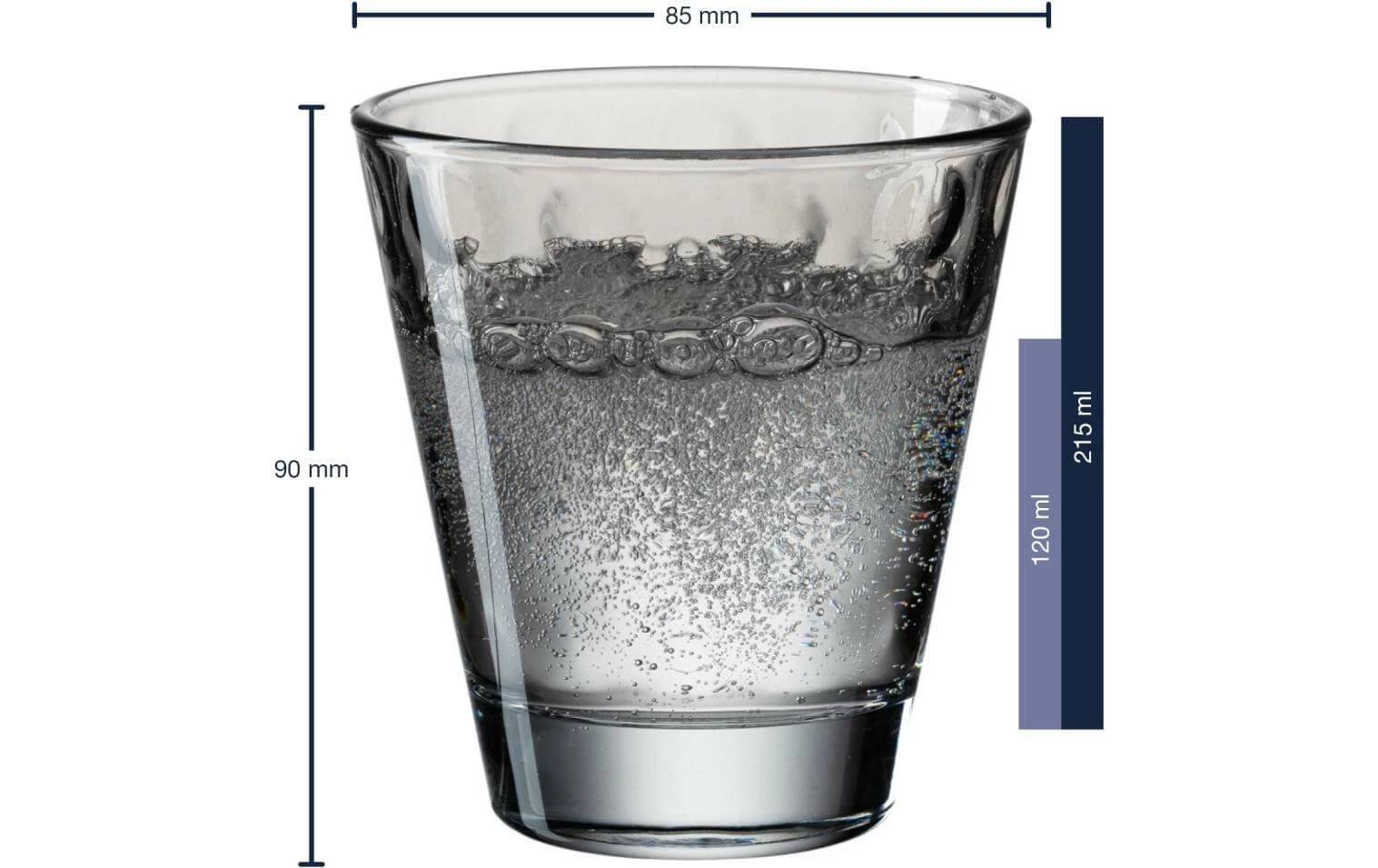 Leonardo Verre Optic Pastell 215 Ml, 6 Pièce/s, Gris - Verres à Boire 5 Leonardo Verre Optic Pastell 215 Ml, 6 Pièce/s, Gris - Verres à Boire – Image 3
