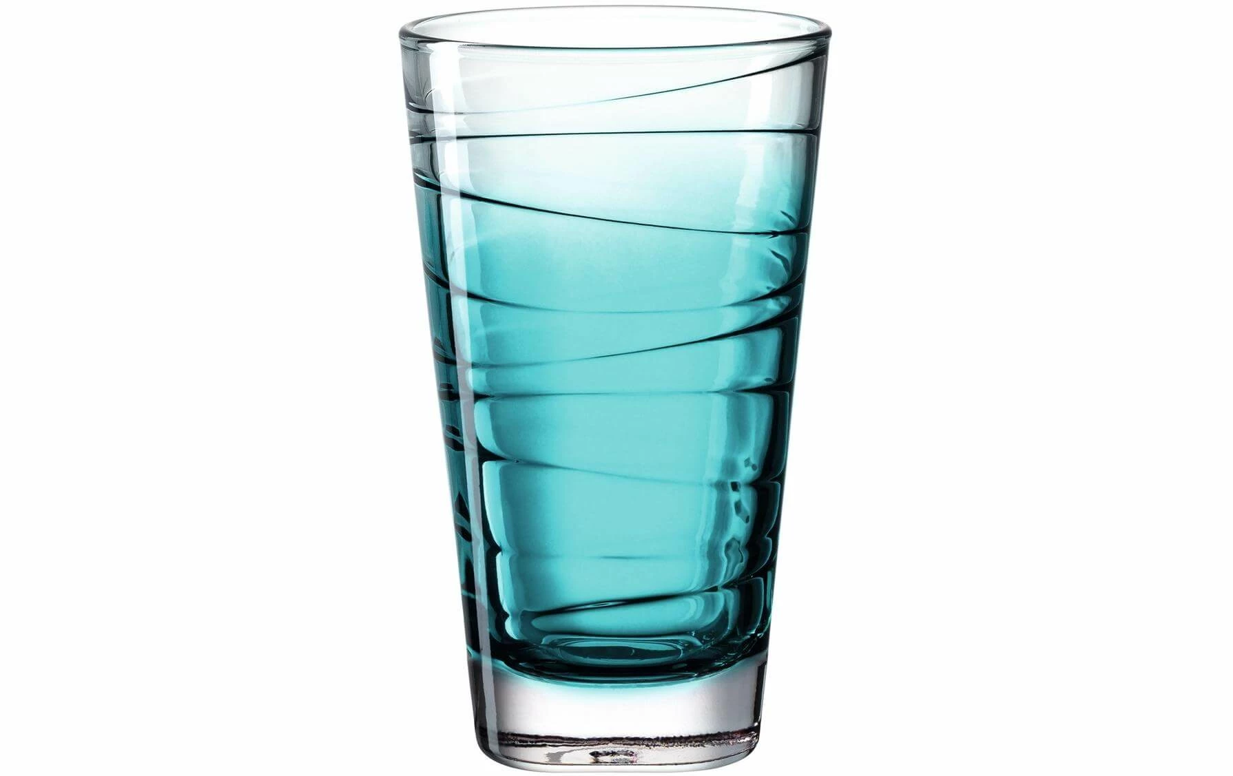 Leonardo Verre Vario Struttura 280 Ml, 6 Pièce/s, Turquoise - Verres à Boire 4 Leonardo Verre Vario Struttura 280 Ml, 6 Pièce/s, Turquoise - Verres à Boire – Image 2