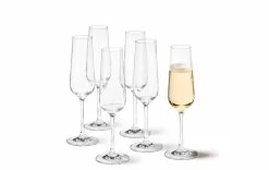 Leonardo Verre à Champagne Tivoli 210 Ml, 6 Pièce/s, Transparent - Verres à Champagne