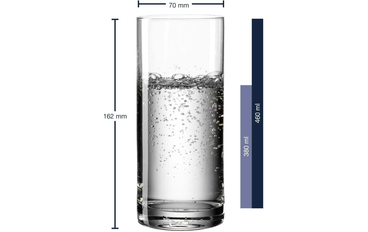 Leonardo Verre Easy, XL 460 Ml, 6 Pièce/s, Transparent - Verres à Boire 5 Leonardo Verre Easy, XL 460 Ml, 6 Pièce/s, Transparent - Verres à Boire – Image 3