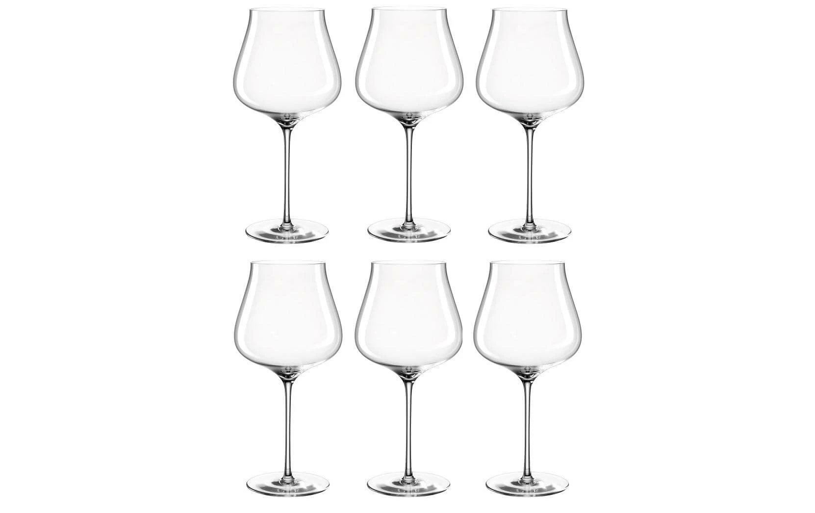 Leonardo Verre à Vin Rouge Brunelli 770 Ml, 6 Pièce/s, Transparent - Verres à Vin 3 Leonardo Verre à Vin Rouge Brunelli 770 Ml, 6 Pièce/s, Transparent - Verres à Vin