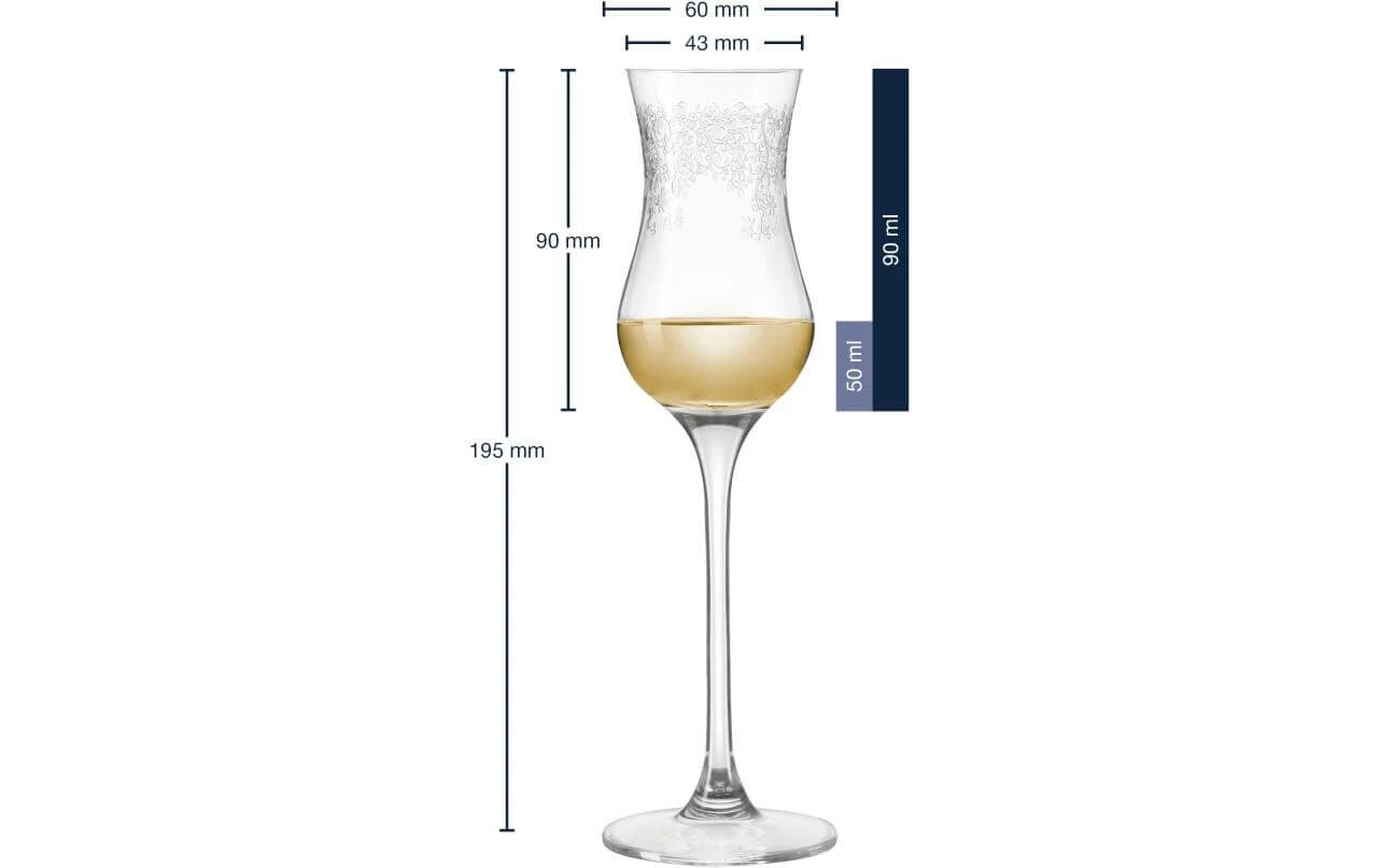 Leonardo Verre à Grappa Chateau 90 Ml, 6 Pièce/s, Transparent - Verres à Schnaps Et à Liqueur 5 Leonardo Verre à Grappa Chateau 90 Ml, 6 Pièce/s, Transparent - Verres à Schnaps Et à Liqueur – Image 3
