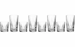 Leonardo Verre Capri 330 Ml/530 Ml, 8 Pièces, Transparent - Verres à Boire