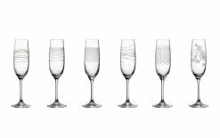Leonardo Verre à Champagne Casella 190 Ml, 6 Pièce/s, Transparent - Verres à Champagne