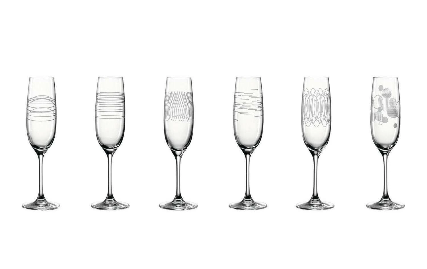 Leonardo Verre à Champagne Casella 190 Ml, 6 Pièce/s, Transparent - Verres à Champagne 3 Leonardo Verre à Champagne Casella 190 Ml, 6 Pièce/s, Transparent - Verres à Champagne