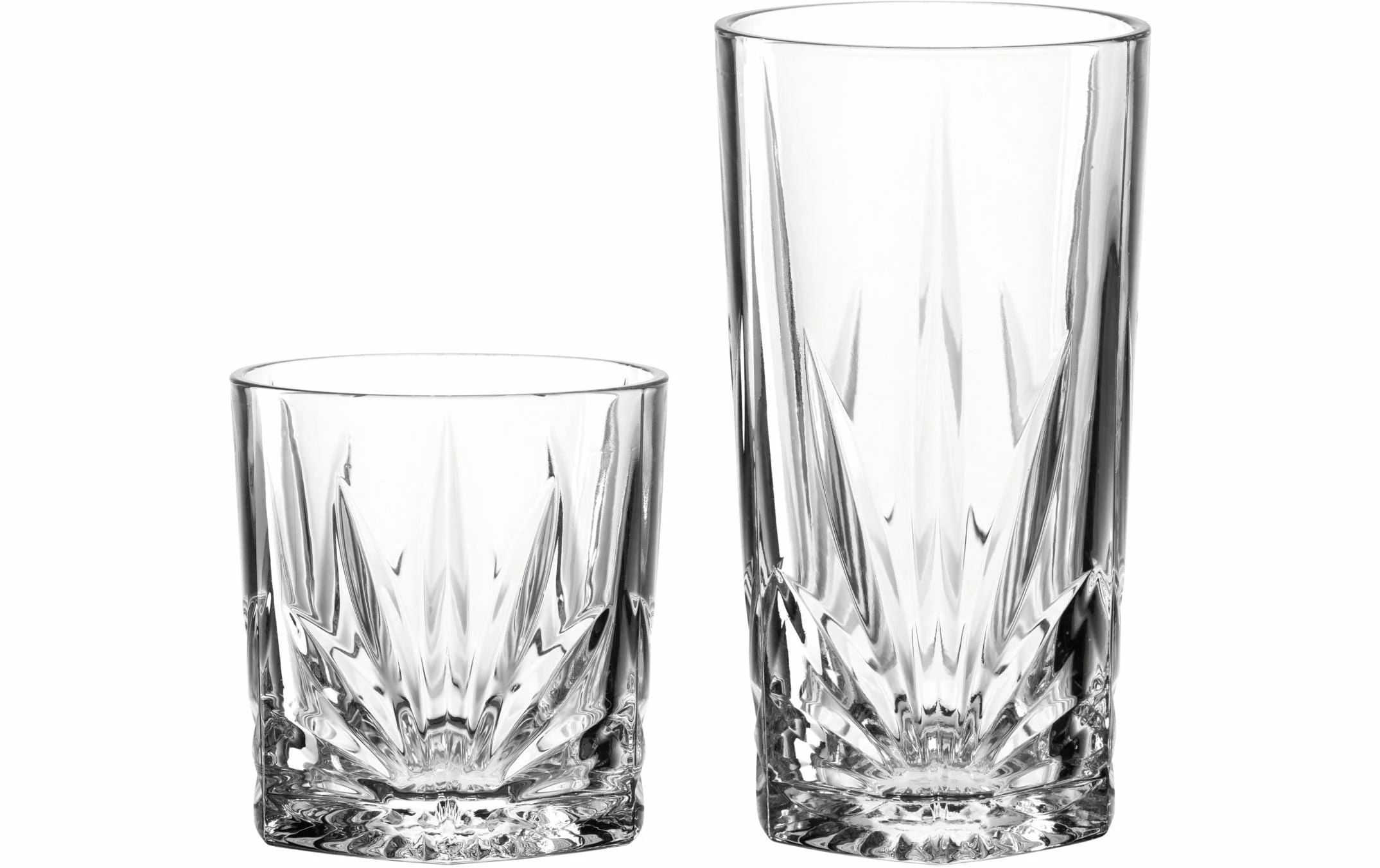 Leonardo Verre Capri 220 Ml/390 Ml, 12 Pièces, Transparent - Verres à Boire 4 Leonardo Verre Capri 220 Ml/390 Ml, 12 Pièces, Transparent - Verres à Boire – Image 2